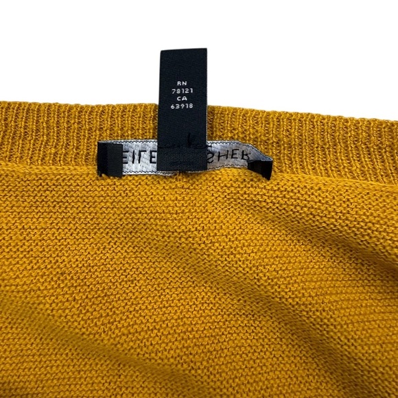 Eileen Fisher A-line Sweater Mustard Yellow Size Medium Great Condition! - Picture 4 of 4